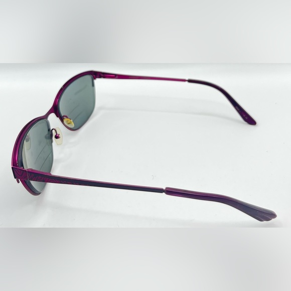 Diana Buchman Amice Purple Oval Sunglasses Frames Only - Picture 5 of 8